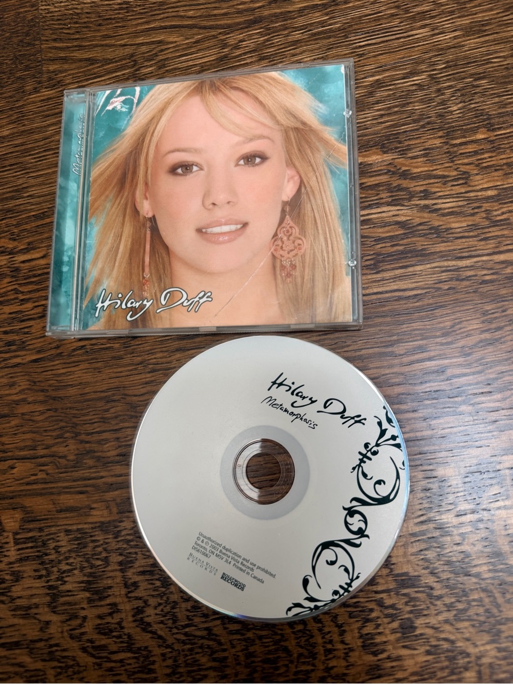 Y2K Hilary Duff Metamorphosis CD